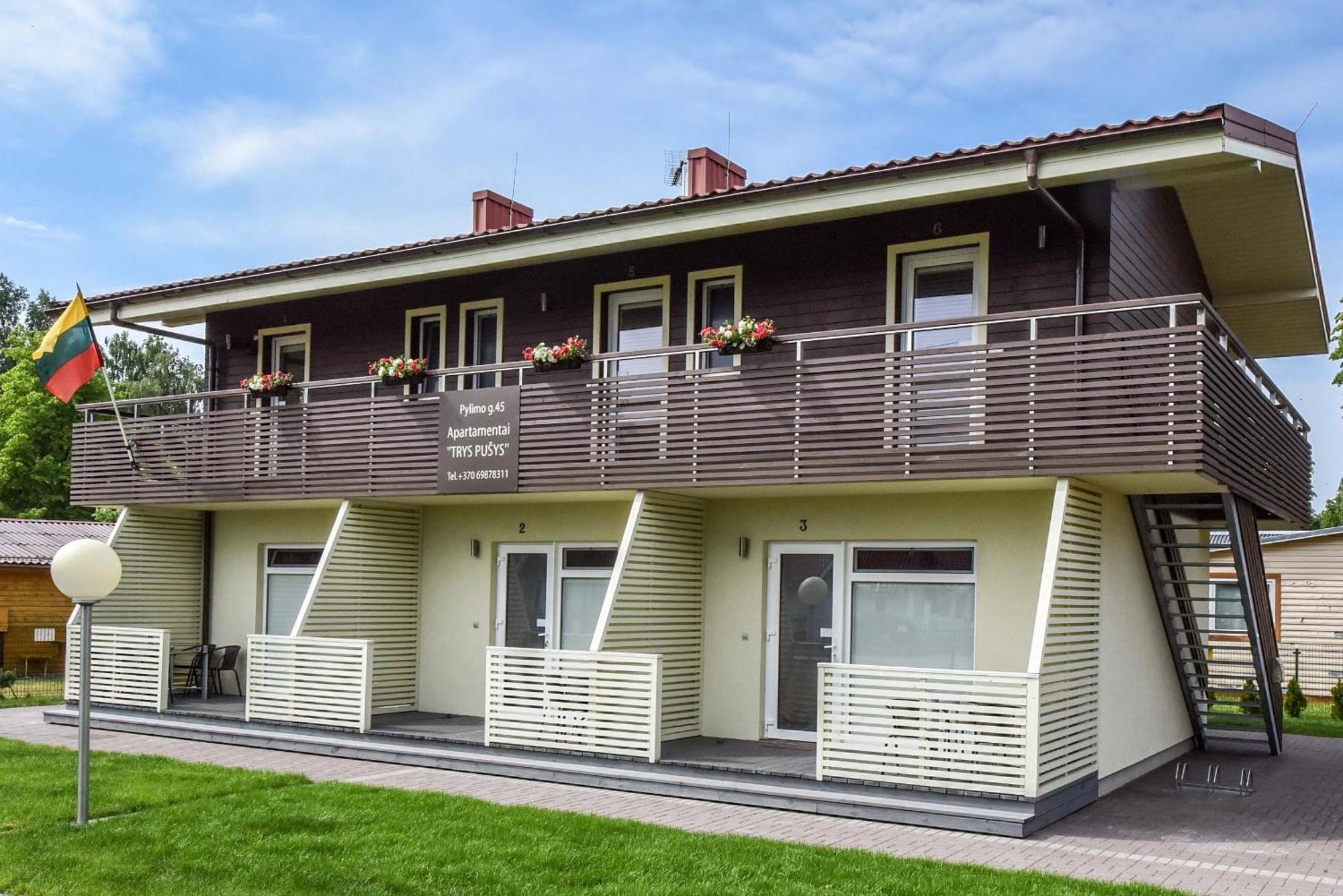 Apartamentai Trys Pusys Šventoji Εξωτερικό φωτογραφία